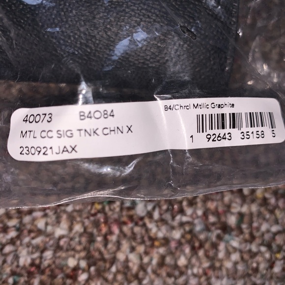 Coach Metallic Colorblock Turnlock Chain Crossbody - Picture 7 of 7